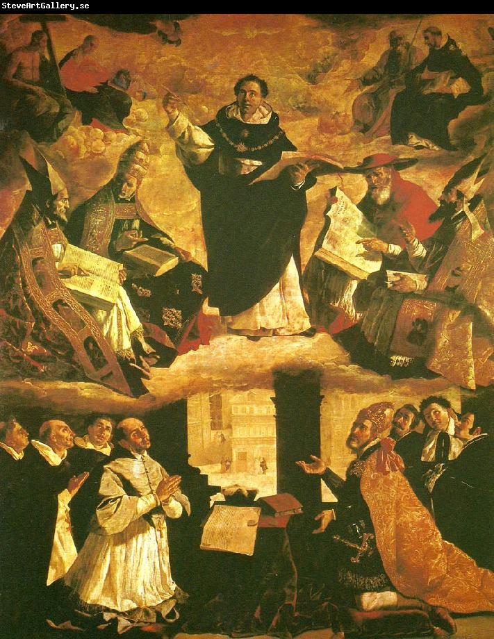 Francisco de Zurbaran the apotheosis of st